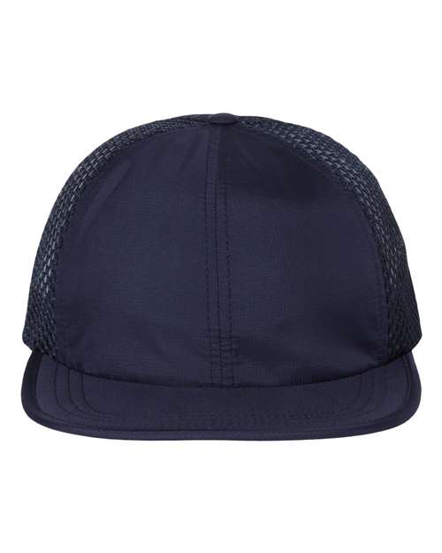 Rogue Wide Set Mesh Cap - Navy Front