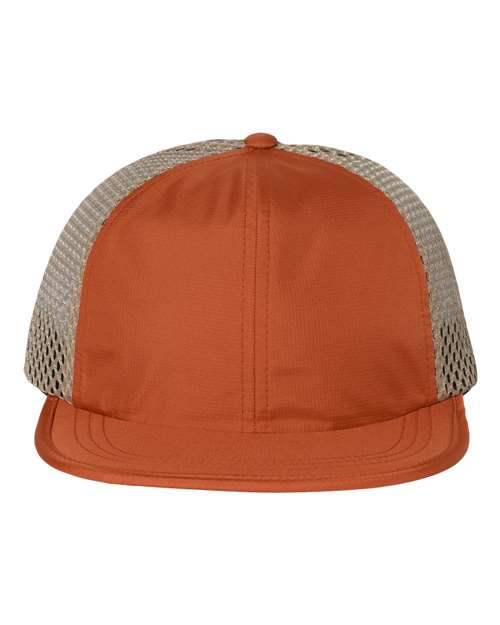 Rogue Wide Set Mesh Cap - Texas Orange/ Khaki Front