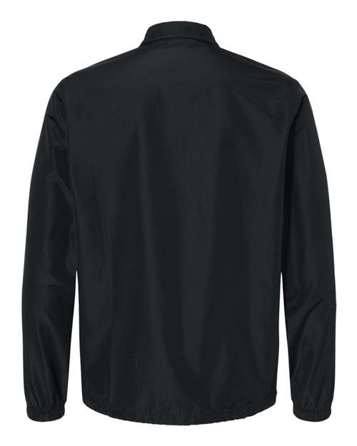 Unisex Coach's Jacket - Black Back