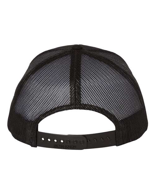 Youth Trucker Snapback Cap - Black Back