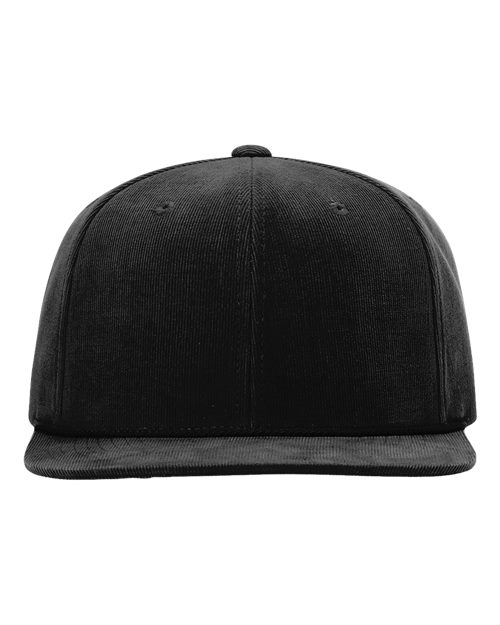 Timberline Corduroy Cap - Black Front