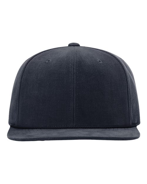 Timberline Corduroy Cap - Navy Front