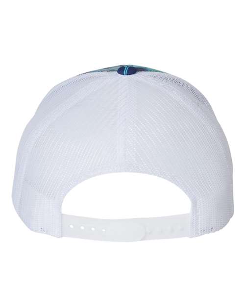 Retro Trucker Cap - Kryptek Pontus Back