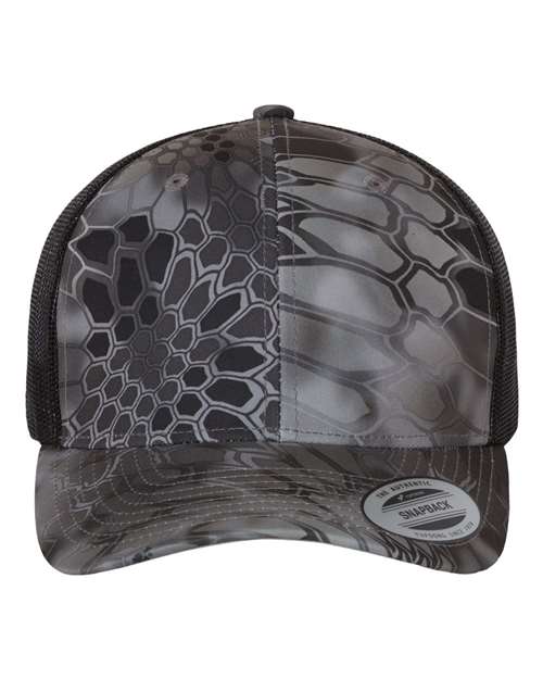 Retro Trucker Cap - Kryptek Raid Front
