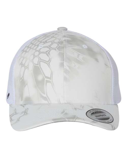 Retro Trucker Cap - Kryptek Wraith Front