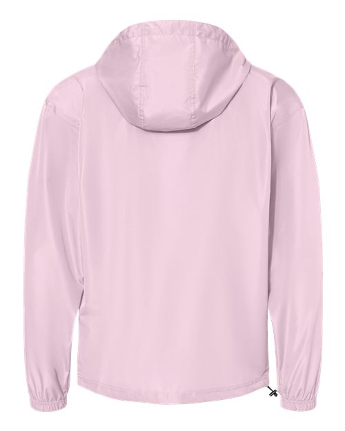 Unisex Packable Anorak Jacket - Pink Candy Back