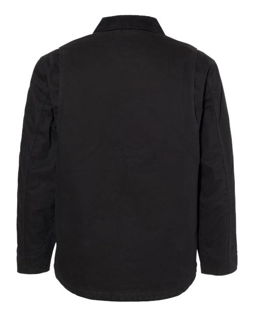 Men's Tall Rambler Boulder Cloth Jacket - Black Back