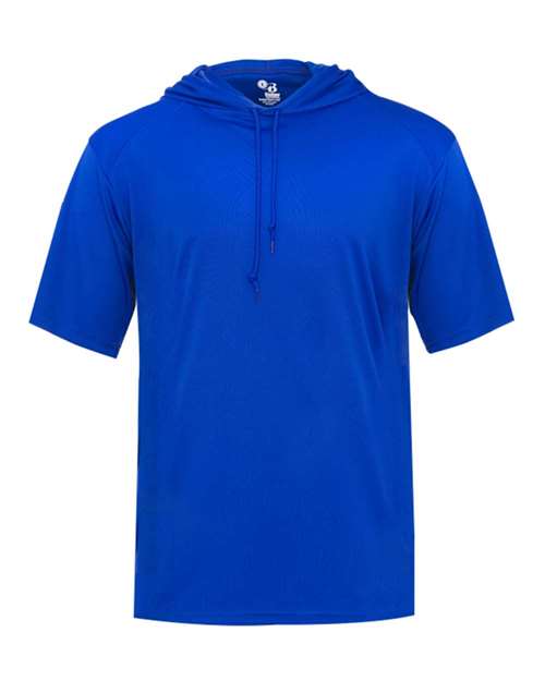 Men's B-Core Hooded T-Shirt - Royal Front