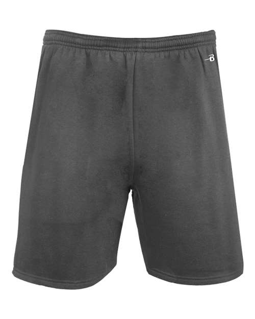 Men's Athletic Fleece Shorts - Charcoal Front