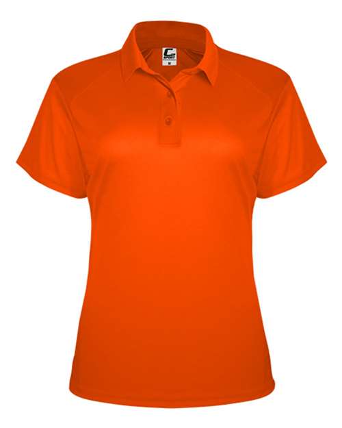 Women's Polo - Burnt Orange Front