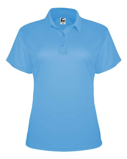 Women's Polo - Columbia Blue Front