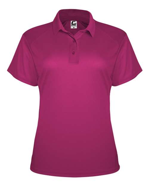 Women's Polo - Hot Pink Front