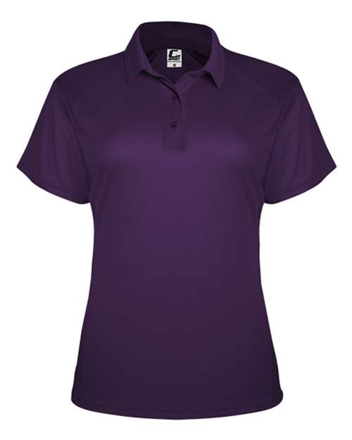Women's Polo - Purple Front
