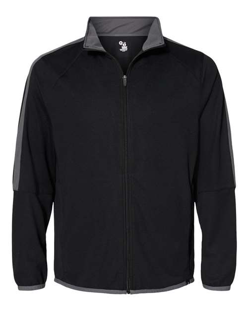 Men's Blitz Outer-Core Jacket - Black/ Graphite Front