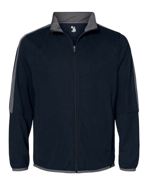 Men's Blitz Outer-Core Jacket - Navy/ Graphite Front