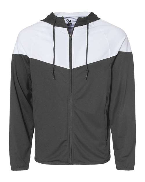 Men's Spirit Outer-Core Jacket - Graphite/ White Front