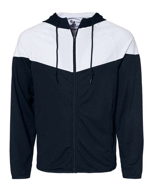 Men's Spirit Outer-Core Jacket - Navy/ White Front