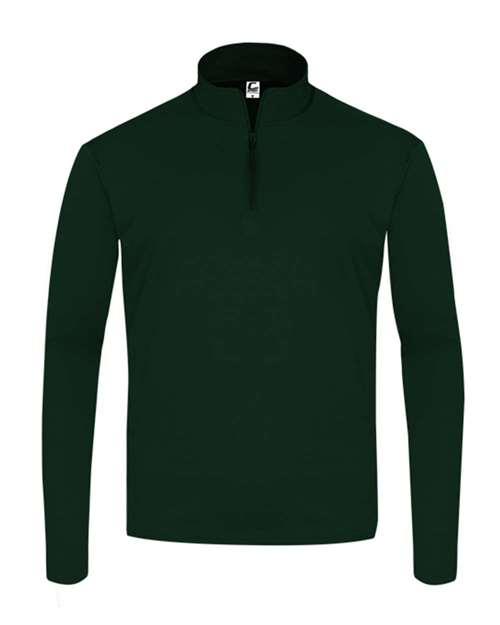 Men's Quarter-Zip Pullover - Forest Front