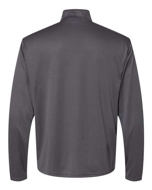 Men's Quarter-Zip Pullover - Graphite Back