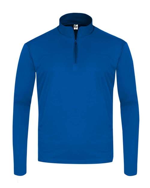 Men's Quarter-Zip Pullover - Royal Front