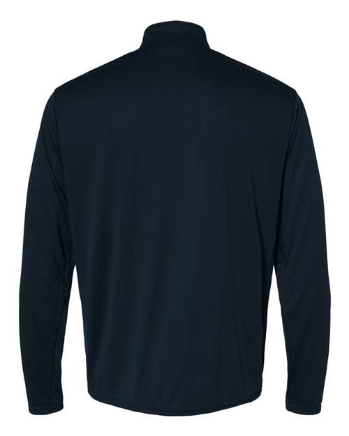 Men's Quarter-Zip Pullover - Navy Back