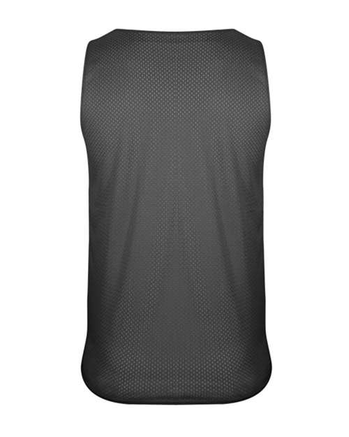 Men's Reversible Mesh Tank - Graphite/ White Back