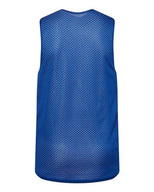 Youth Reversible Mesh Tank - Royal/ White Back