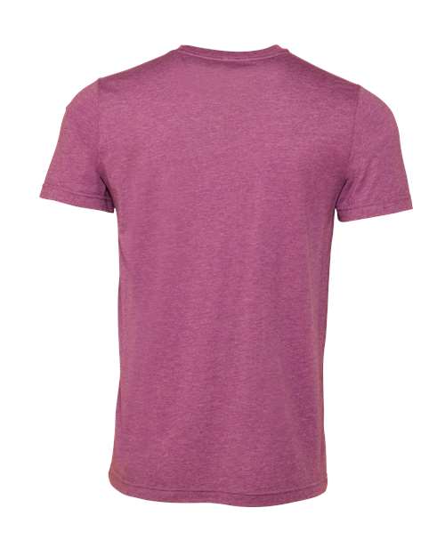 CVC Jersey Tee - Heather Magenta Back