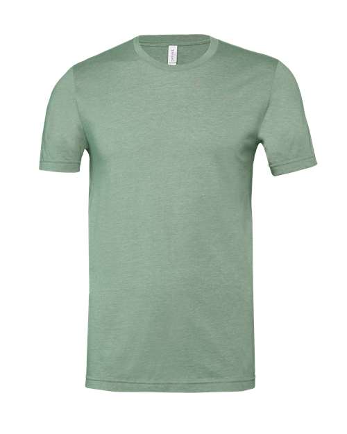 CVC Jersey Tee - Heather Sage Front