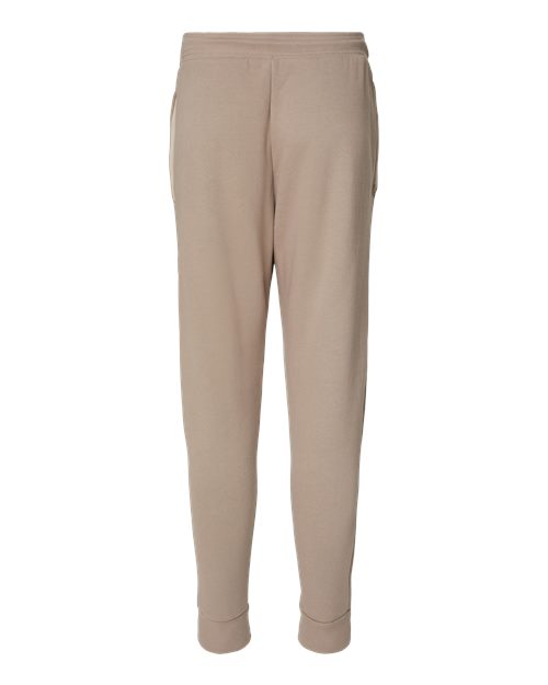 Unisex Sponge Fleece Joggers - Tan Back