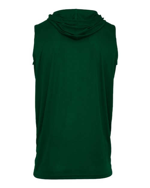 Men's B-Core Sleeveless Hooded T-Shirt - Forest Back
