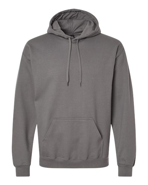 Gildan Unisex Softstyle® Midweight Hooded Sweatshirt - Charcoal Front