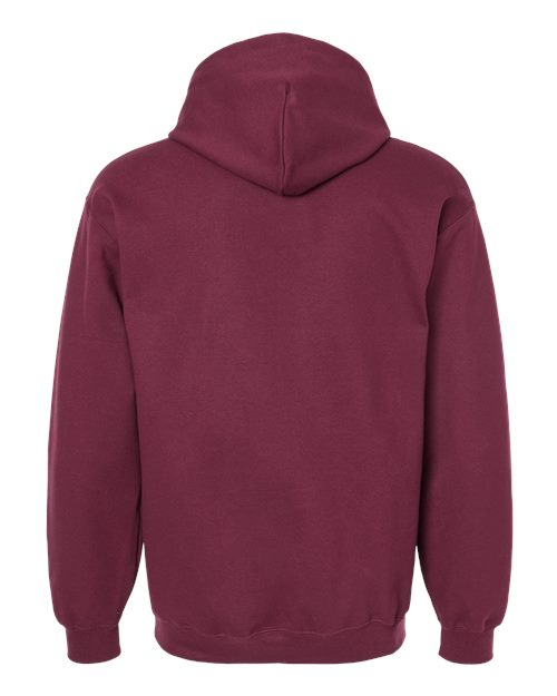 Unisex Softstyle® Midweight Hooded Sweatshirt - Maroon Back