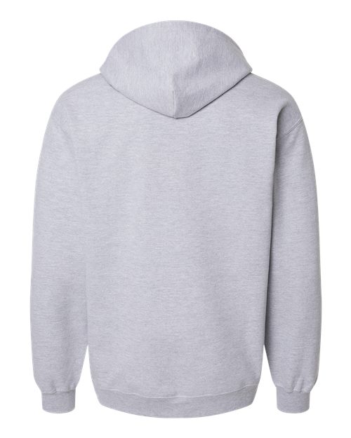 Unisex Softstyle® Full-Zip Hooded Sweatshirt - Sport Grey Back