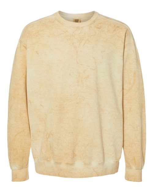 Unisex Colorblast™ Crewneck Sweatshirt - Citrine Front