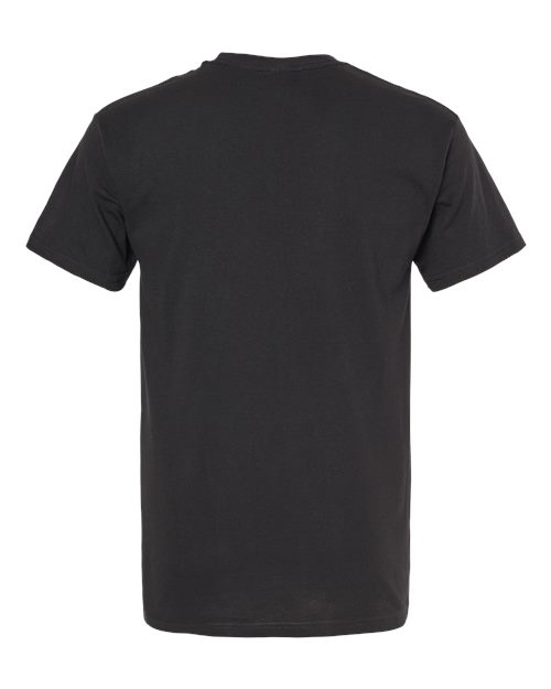 Men's Gold Soft Touch T-Shirt - Black Back