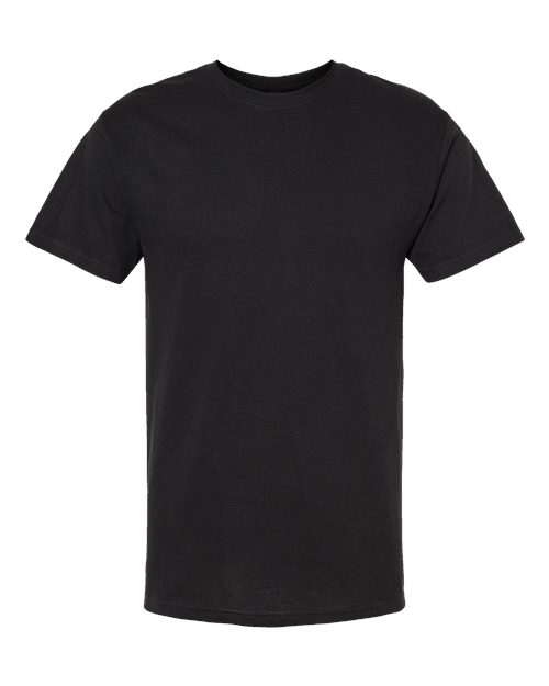 Men's Gold Soft Touch T-Shirt - Black Front