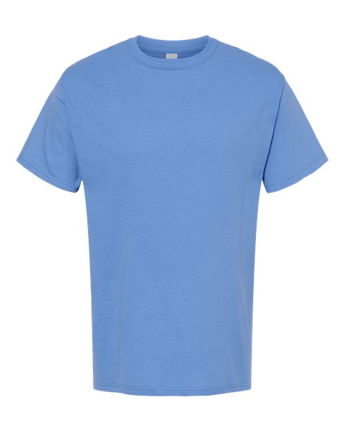 Men's Gold Soft Touch T-Shirt - Carolina Blue Front
