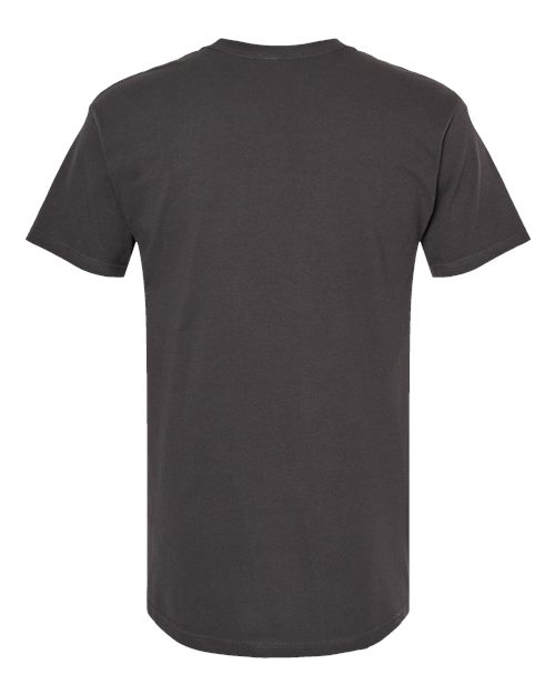Men's Gold Soft Touch T-Shirt - Charcoal Back