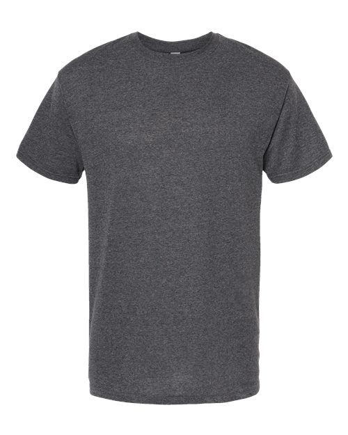 Men's Gold Soft Touch T-Shirt - Dark Heather Front