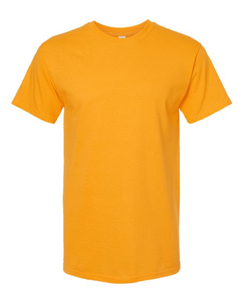 Men's Gold Soft Touch T-Shirt - Gold Front