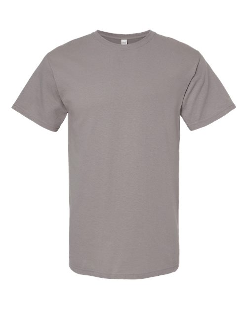 Men's Gold Soft Touch T-Shirt - Gravel Front