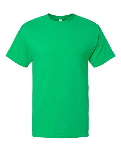 Men's Gold Soft Touch T-Shirt - Irish Green Front