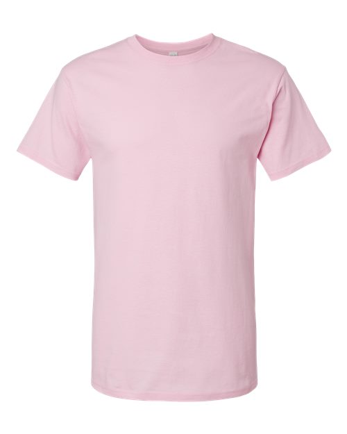 Men's Gold Soft Touch T-Shirt - Light Pink Front