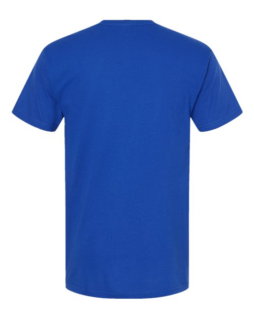 Men's Gold Soft Touch T-Shirt - Royal Back