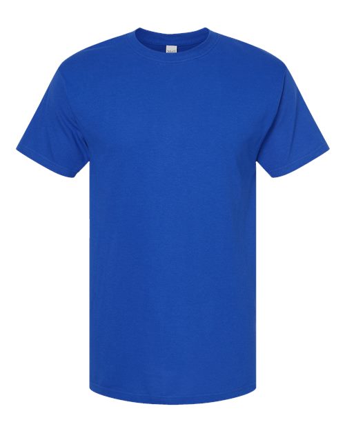 Men's Gold Soft Touch T-Shirt - Royal Front