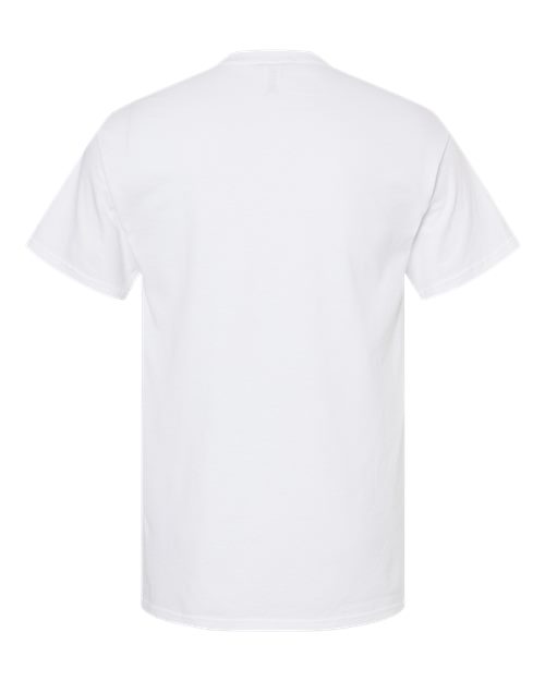 Men's Gold Soft Touch T-Shirt - White Back
