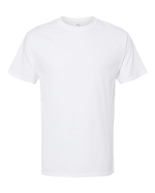 Men's Gold Soft Touch T-Shirt - White Front