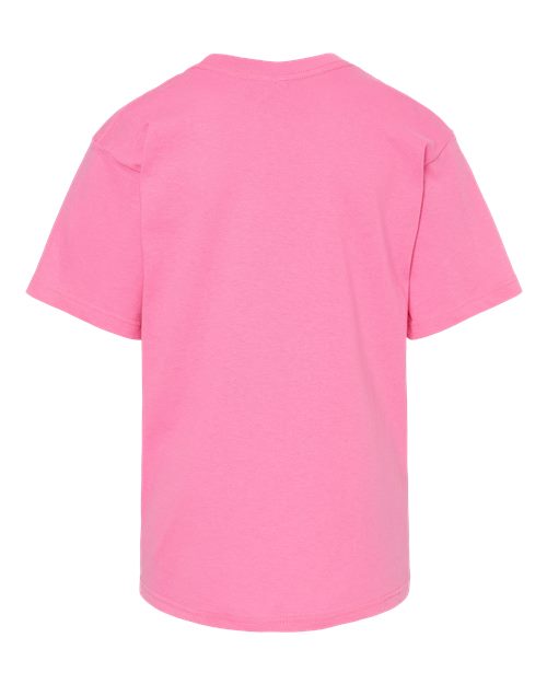 Youth Gold Soft Touch T-Shirt - Azalea Back