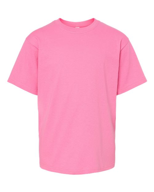 Youth Gold Soft Touch T-Shirt - Azalea Front